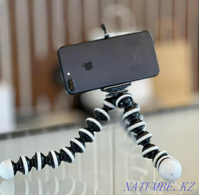 Flexible phone tripod Almaty - photo 2
