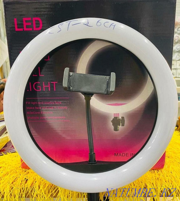 Кольцевая светодиодная лампа RGB led mj Ескельди би - изображение 1