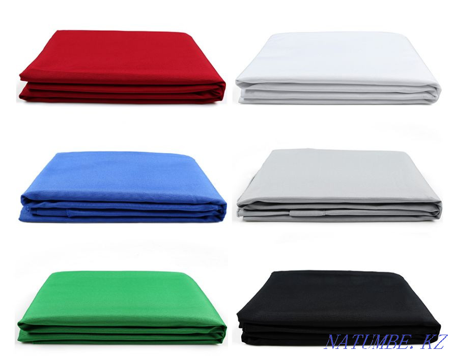 Fabric color backdrops for a photo studio (Green chromakey background) Almaty - photo 8