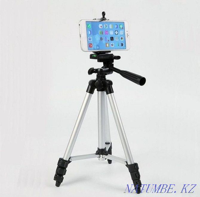 Tripod for TRIPOD 3310 phone and for LED lamps Shymkent - photo 1