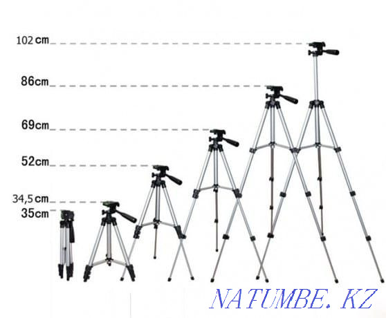 Штатив для телефона TRIPOD 3310 и для лед ламп Шымкент - изображение 3