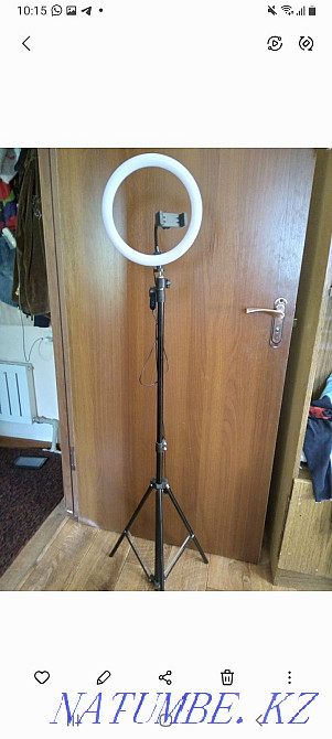 Продам кольцевую лампу штатив Бесагаш - изображение 2