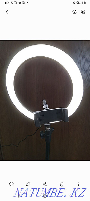 Продам кольцевую лампу штатив Бесагаш - изображение 3