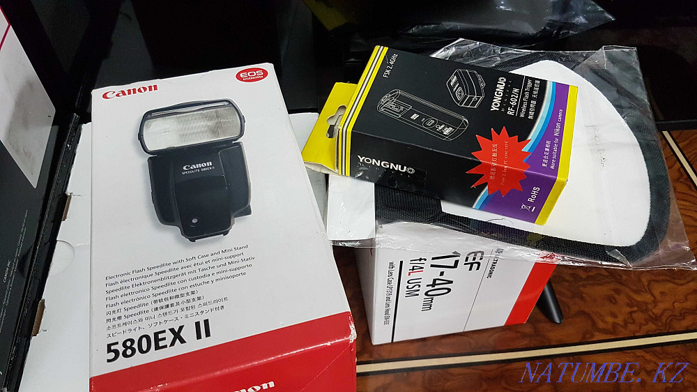 Sell flash Kenon 580EX-II, ideally with a new synchronizer Almaty - photo 3