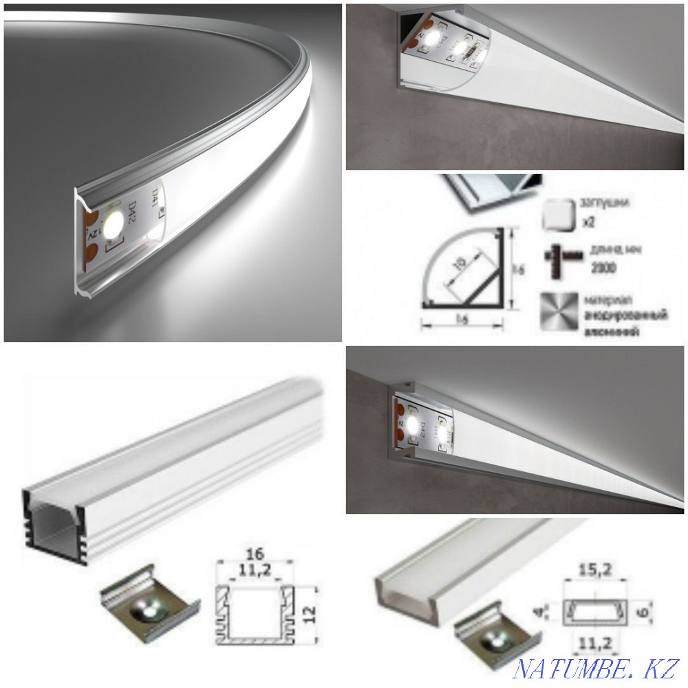 LED светодиоды 220v для прожекторов 5730 диодная лента 5630 rgb 5050 Петропавловск - изображение 6