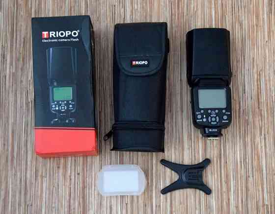 Продам новую вспышку Triopo TR-586 EX для Nikon и Canon Усть-Каменогорск