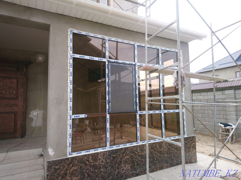Plastic Windows Doors Stained Glass Shymkent - photo 5