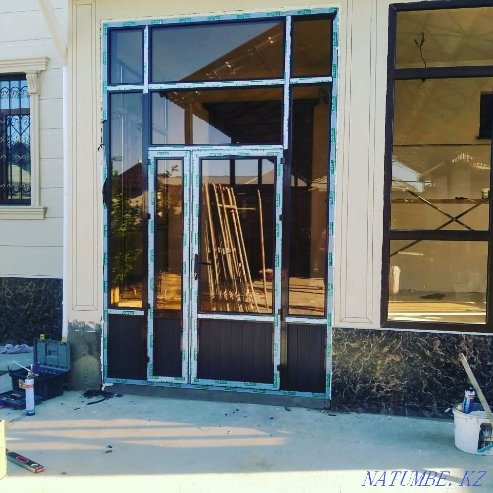 Plastic Windows Doors Stained Glass Shymkent - photo 1