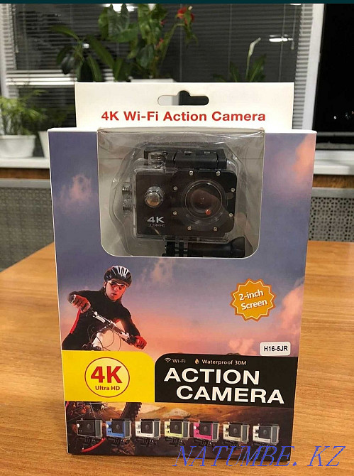 Action cameras sports 4K. Sports camera. Kaspi Red. Almaty - photo 1