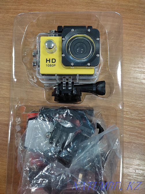 Action camera sports Full HD. Sports camera. Camera. Almaty - photo 2