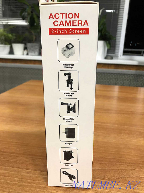 Action camera sports 4K. Sports camera. Camera. Almaty - photo 3