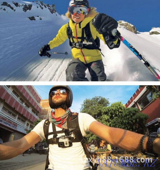 Chest mount for all action cameras - GoPro, Sony FDR, DJI Osmo Actio Almaty - photo 5