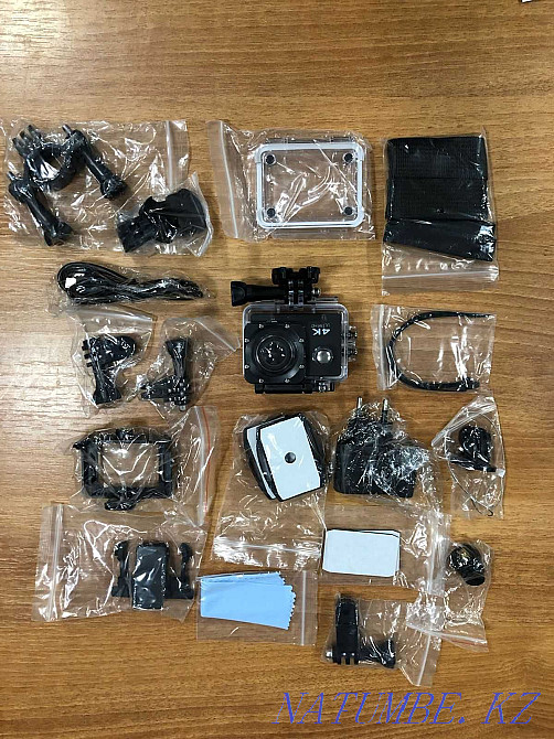 Action camera sports 4K H12. Action camera. durable camera. Almaty - photo 6
