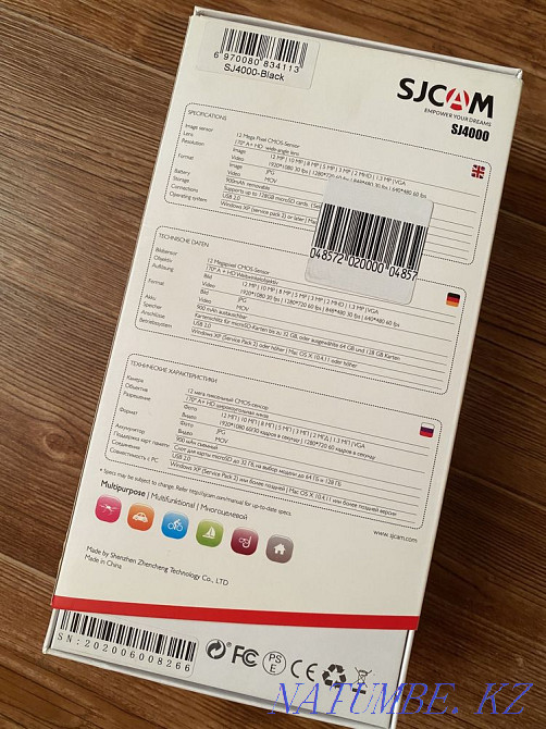 Экшен-камера SJCam4000 Талдыкорган - изображение 5