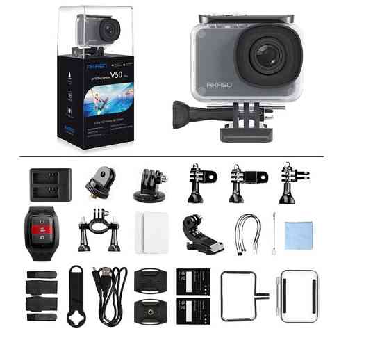 Продаю экшн камеру AKASO V50 Pro, 4K/30fps, 1080/60fps 20 МП Temirtau