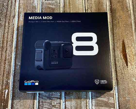 GoPro Media Mod для HERO8 (External Mic + HDMI Adapter) AJFMD-001 Almaty