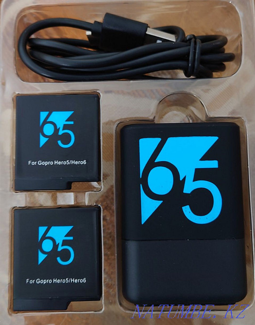 Charger and batteries for Gopro Hero 5|6|7 Almaty - photo 2