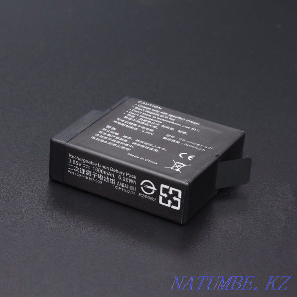 Battery for GoPro Hero 5/6/7/8 Almaty - photo 2