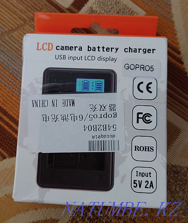 Charger for two Gopro Hero 5|6|7 batteries Almaty - photo 1