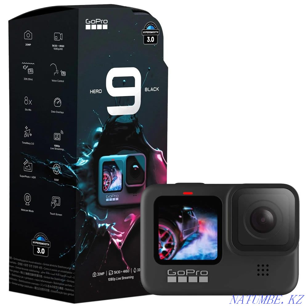 GoPro Hero 9 Black - новая запечатанная Алматы - изображение 1
