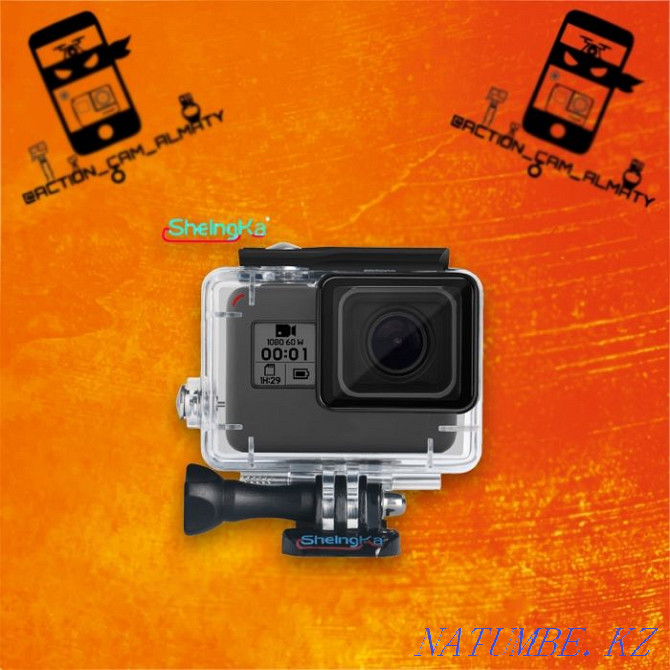 Aqua box for GoPro 8 / Waterproof box for action cameras Almaty - photo 7
