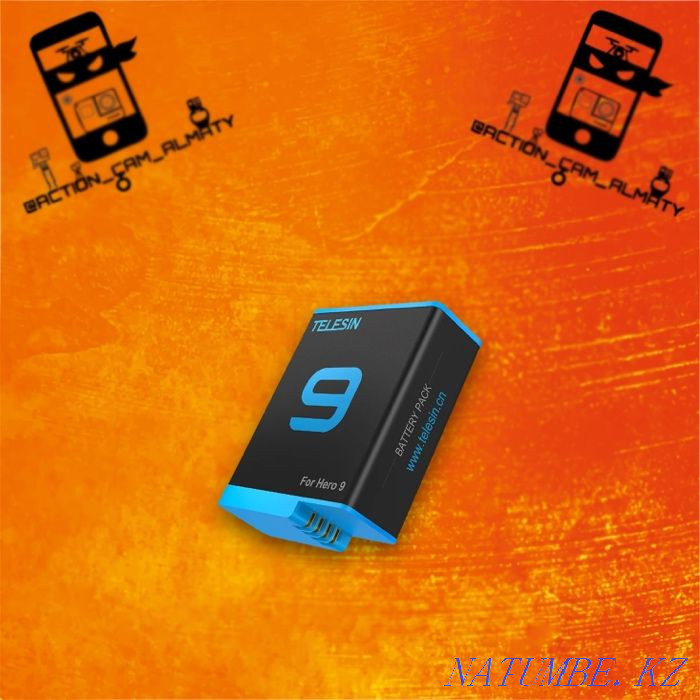 Charging box for 3 GoPro HERO8/7/6/5 TELESIN batteries Almaty - photo 7