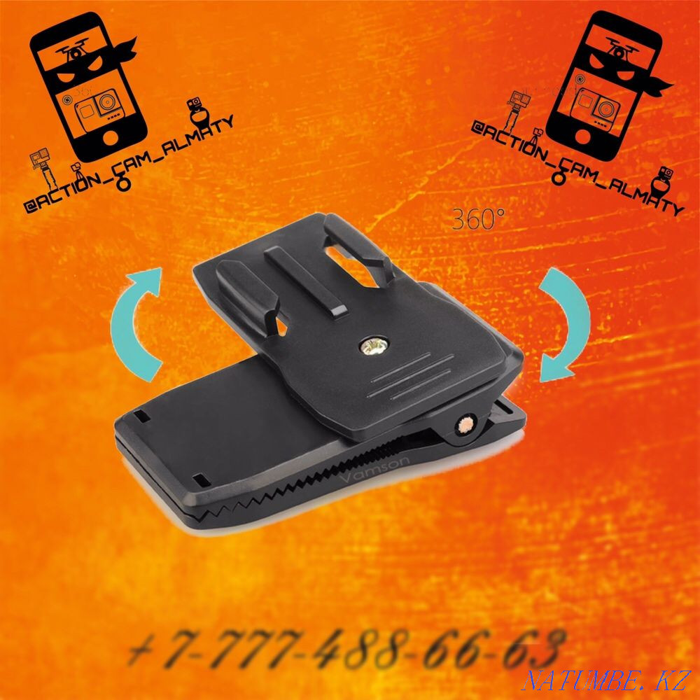 Платформы на 3м клеи для экшн камер GoPro, Eken, SJCAM Алматы - изображение 3