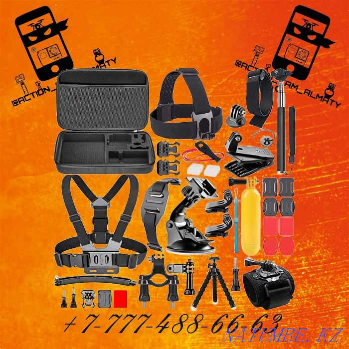 Платформы на 3м клеи для экшн камер GoPro, Eken, SJCAM Алматы - изображение 2