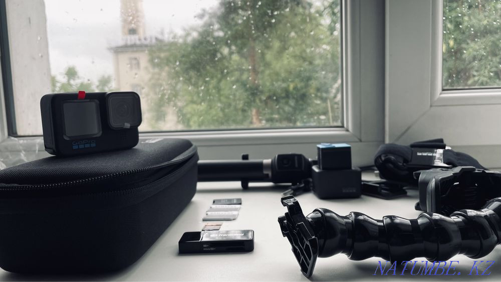 Almost new Go pro 10 black with everything you need Almaty - photo 5