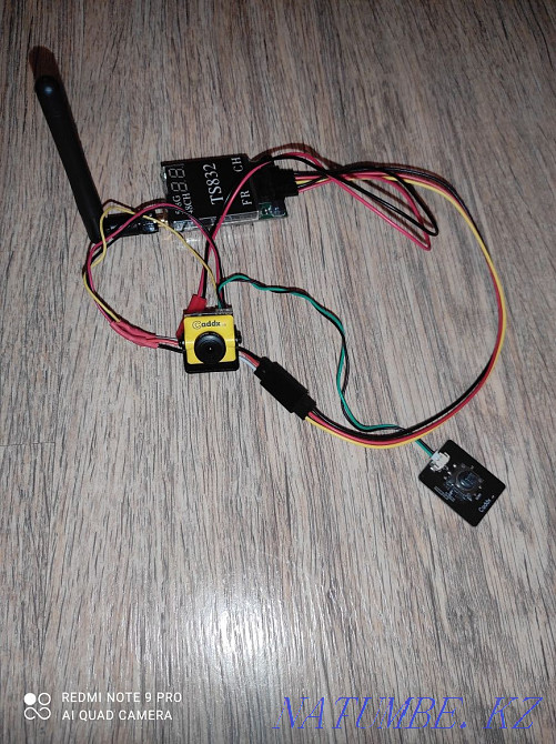 Sell mini fpv camera "caddx" with transmitter 5.8 Almaty - photo 2
