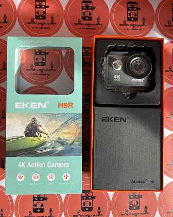 Невероятная экшн Камера - Eken h9r Аналог GoPro, Xiaomi yi, SJCAM Almaty