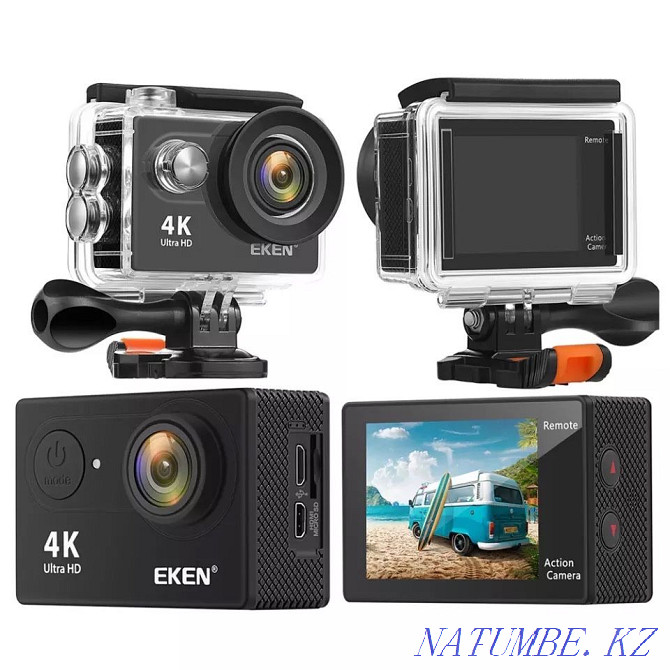 Невероятная экшн Камера - Eken h9r Аналог GoPro, Xiaomi yi, SJCAM Алматы - изображение 5