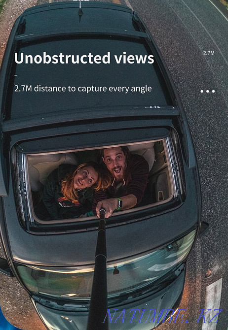 Telesin carbon monopod 2.7 meters for GoPro max and 360 cameras Almaty - photo 3