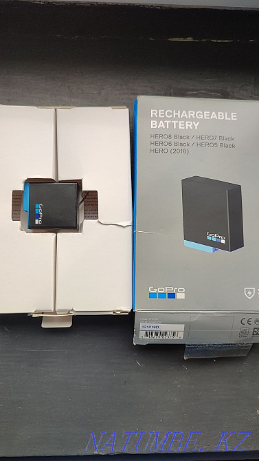 I will sell the battery for GoPro 8, 7, 6, 5. Almaty - photo 1