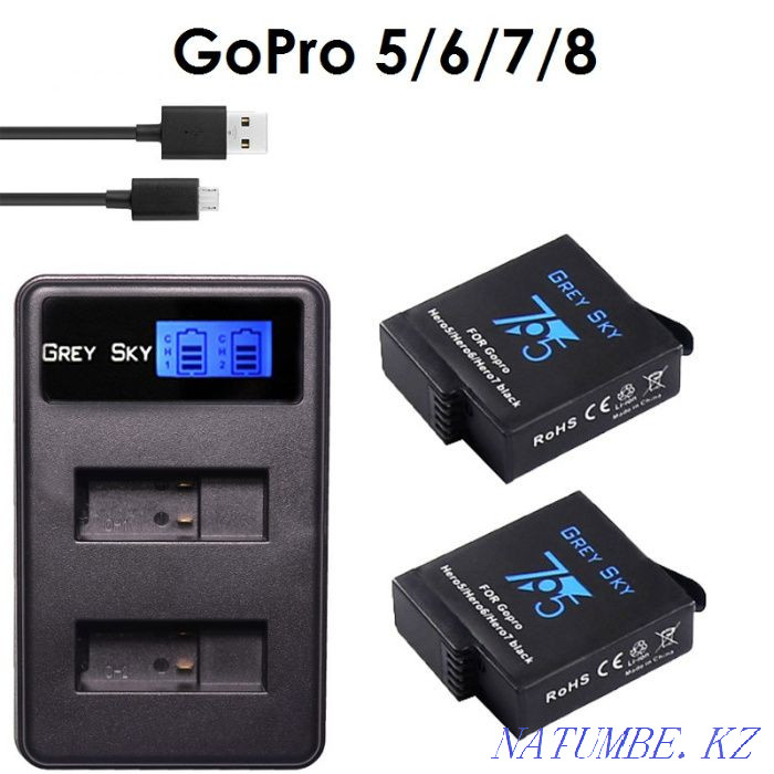 Mounts Aquabox Battery Dome Port Gopro Xiaomi Yi SJCAM Almaty - photo 6