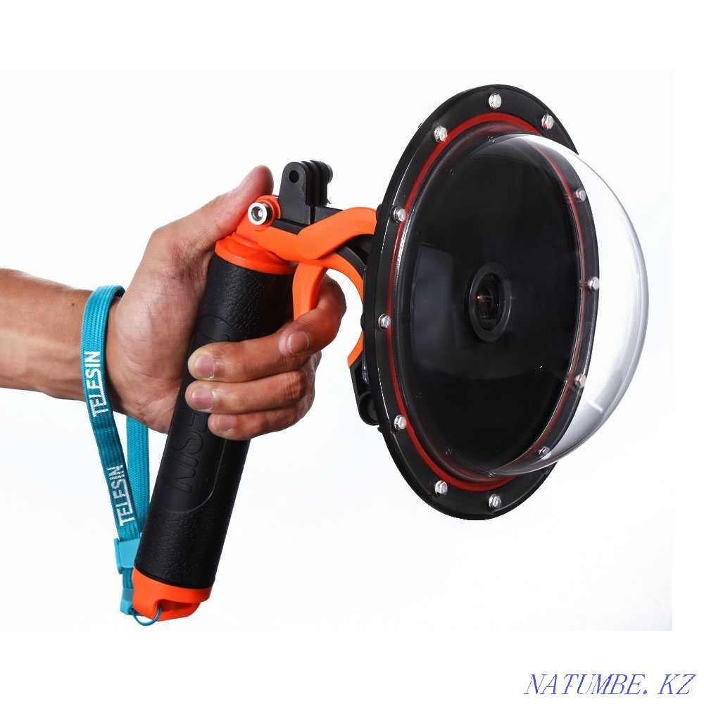 Telesin Dome Port dome sphere for GoPro 3 / 4 / 5 / 6 /7 (half sphere) Almaty - photo 1