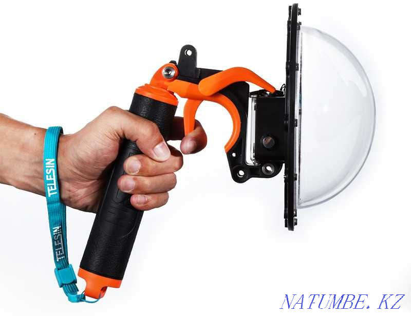 Telesin Dome Port dome sphere for GoPro 3 / 4 / 5 / 6 /7 (half sphere) Almaty - photo 4