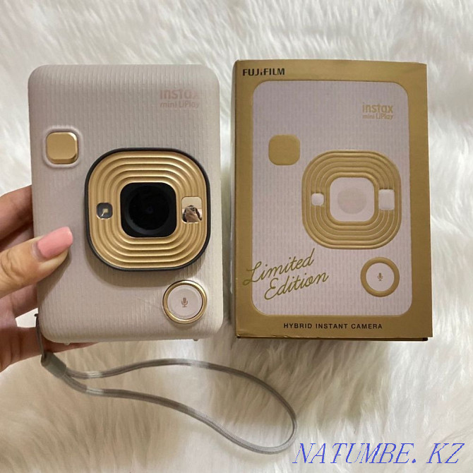 Instant camera Instax Mini LiPlay Beige Gold Almaty - photo 1