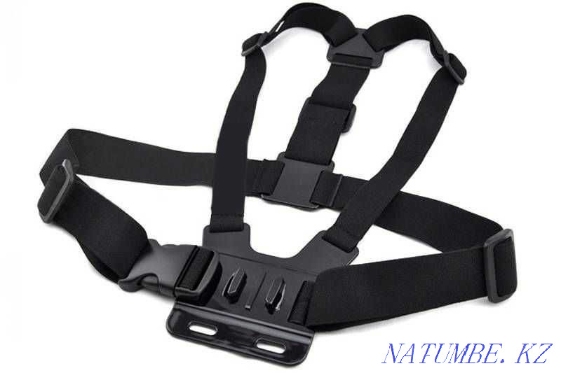 Set of mounts for Gopro, Xiaomi Yi, SJCAM, H9/H9R, DJI action cameras. Almaty - photo 4