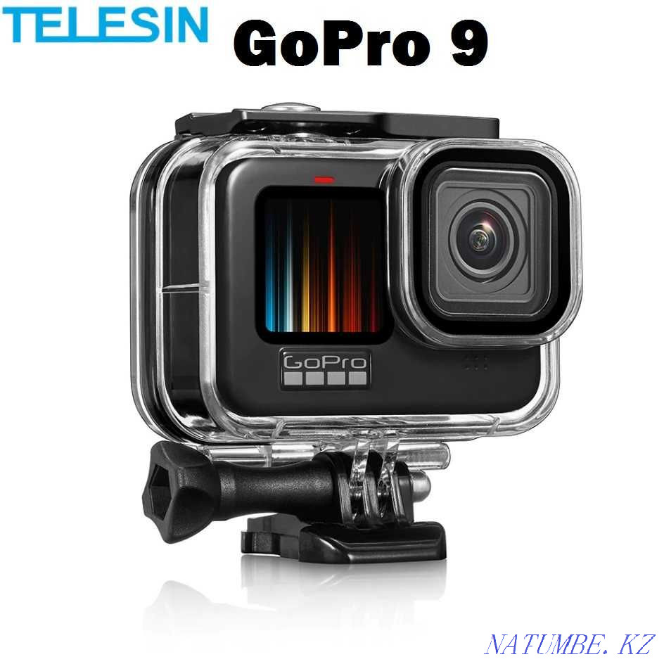 Set of mounts for Gopro, Xiaomi Yi, SJCAM, H9/H9R, DJI action cameras. Almaty - photo 8