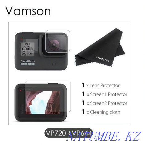 Protective glass film for GoPro Hero 8 action camera Semey - photo 3