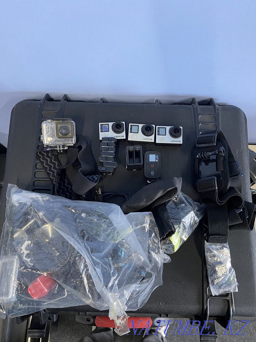 Sell action camera GoPro 4 Silver, 3 pieces Astana - photo 1