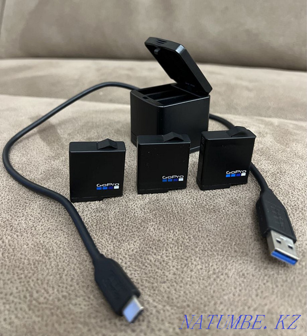 GoPro Hero 7 Black + 10 filters + 3 batteries. Karagandy - photo 3
