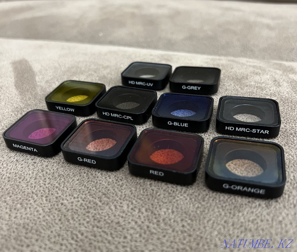 GoPro Hero 7 Black + 10 filters + 3 batteries. Karagandy - photo 2