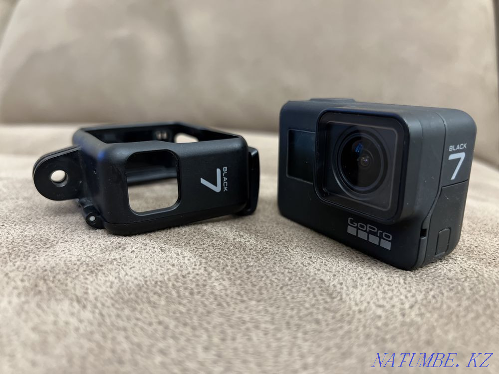 GoPro Hero 7 Black + 10 filters + 3 batteries. Karagandy - photo 1