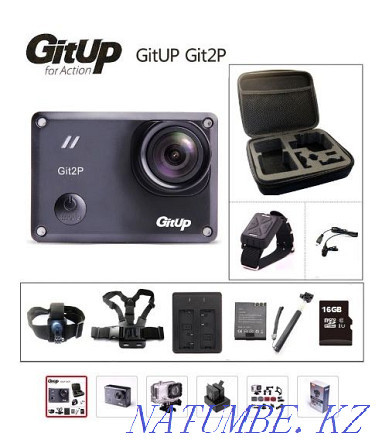 Экшн-камера GitUp Git2P Pro Костанай - изображение 2