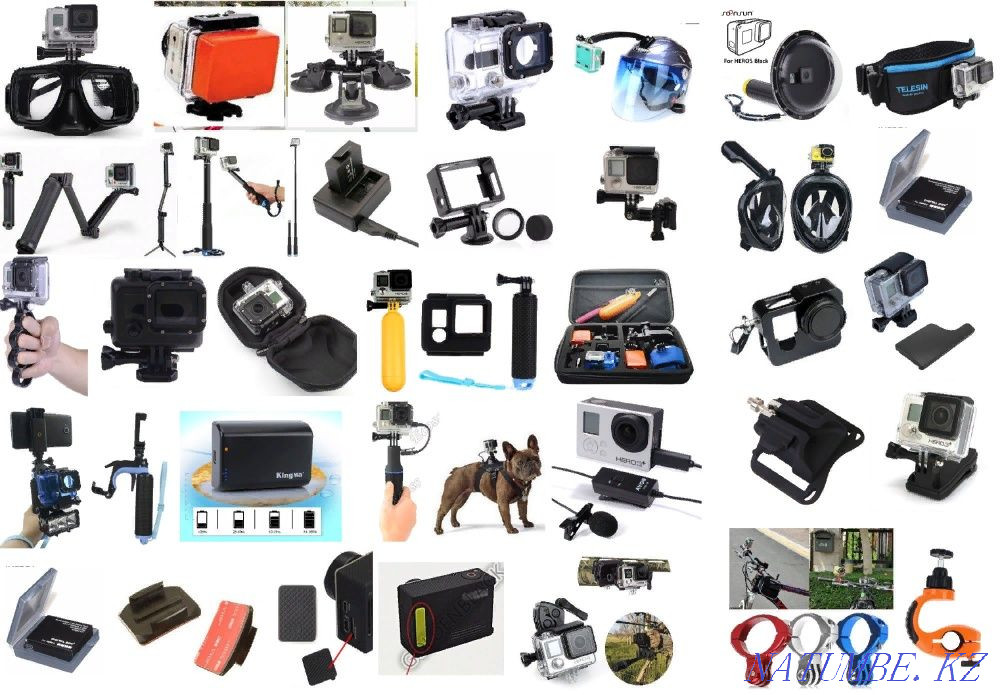 For Gopro Gopro Xiaomi Yi: battery monopod microphone Astana - photo 1