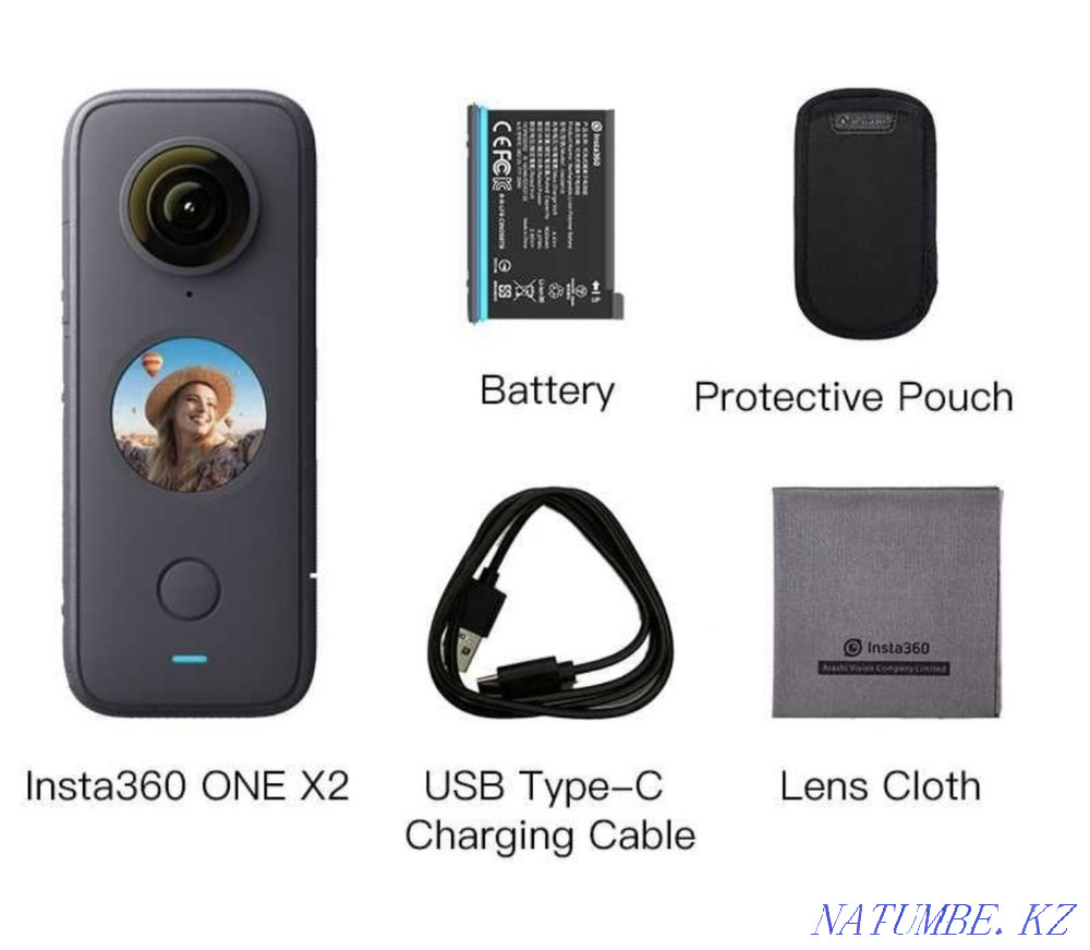 insta360 for sale used twice then stopped Almaty - photo 2