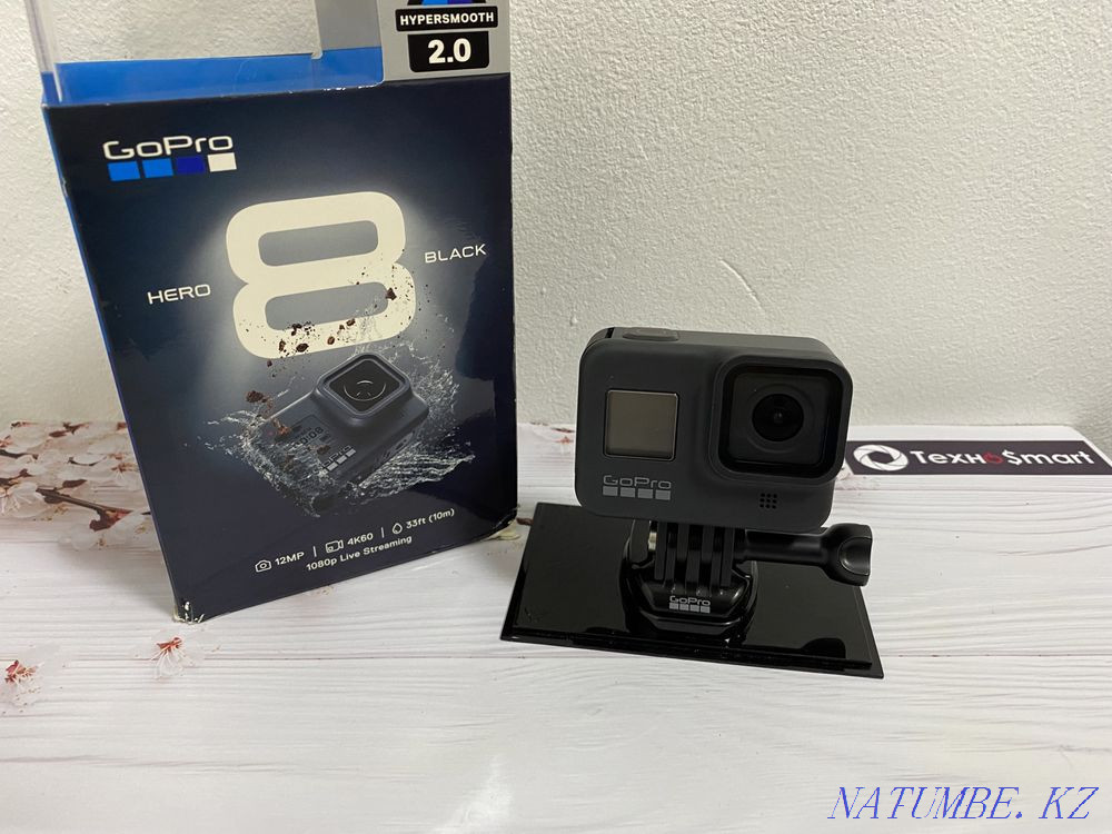 Action camera GoPro HERO8 + charging station + 4 batteries Karagandy - photo 4