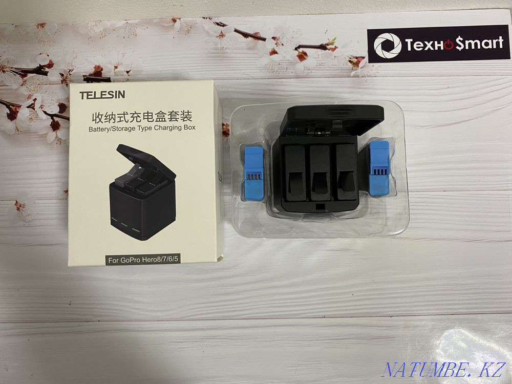 Action camera GoPro HERO8 + charging station + 4 batteries Karagandy - photo 5